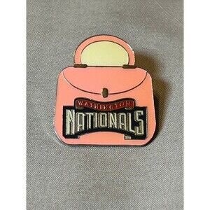 MLB Washington Nationals Pink Purse Collectible Lapel / Hat Pins